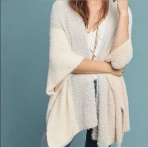 Anthropologie Saturday Sunday knit cozy wrap, size O/S